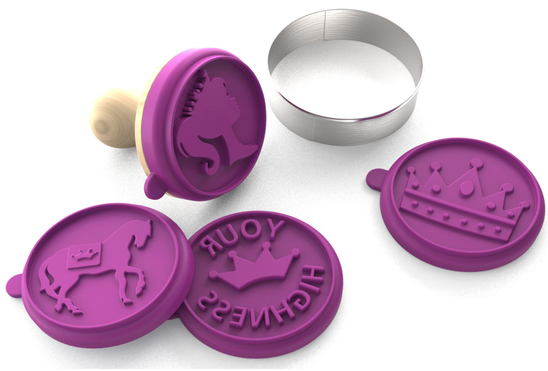 Product image of Silicandy cookie stamps